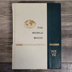 Vintage World Book Encyclopedia 1960 Volume 19 WXYZ Vintage‎ History Hardcover